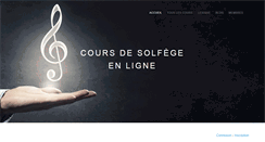 Desktop Screenshot of coursdesolfege.fr